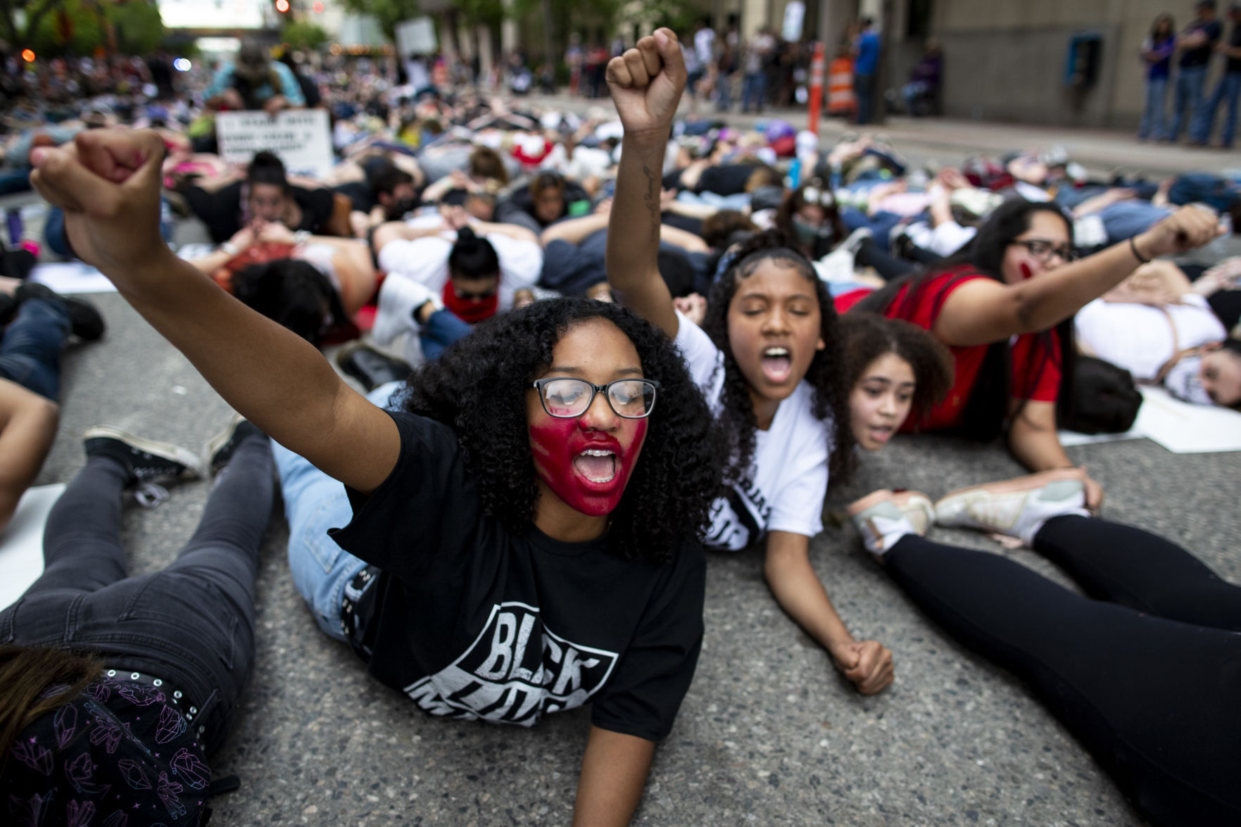 Justice for George Floyd protest